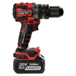 Masină de găurit cu percuție pe acumulator  KAMOTO DB160 (fără baterie si încărcător) - imagine 2